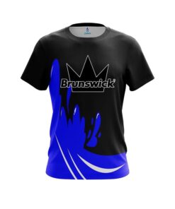 Brunswick Blue Splash CoolWick Bowling Jersey