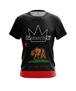 Brunswick California Republic Flag CoolWick Bowling Jersey