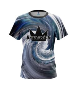 Brunswick Cloudy Vortex CoolWick Bowling Jersey