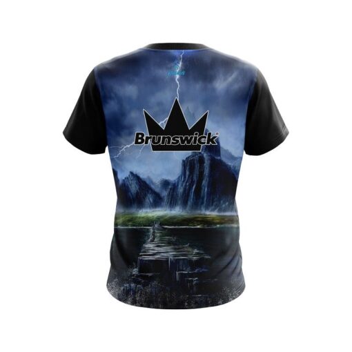 Brunswick Electric Mountain CoolWick Bowling Jersey - Image 2