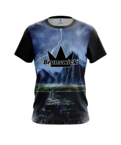 Brunswick Electric Mountain CoolWick Bowling Jersey