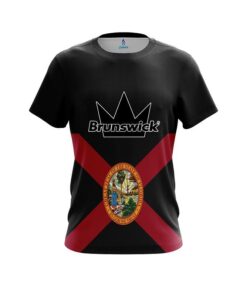 Brunswick Florida Flag CoolWick Bowling Jersey