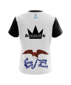 Alternative view of Brunswick Iowa Flag CoolWick Bowling Jersey