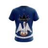 Brunswick Louisiana Flag CoolWick Bowling Jersey - Image 2