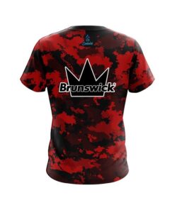 Alternative view of Brunswick Military Red CoolWick Bowling Jersey
