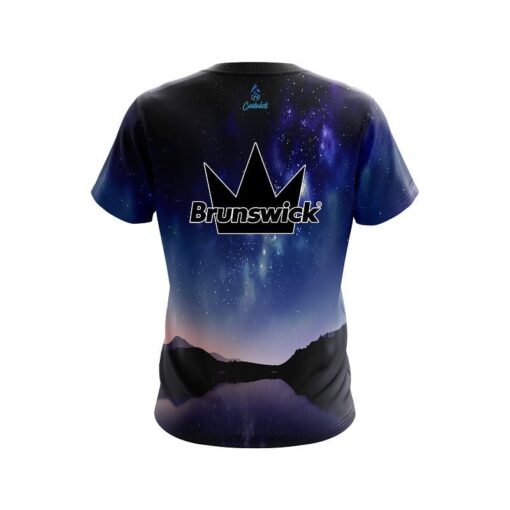 Brunswick Milky Way CoolWick Bowling Jersey - Image 2