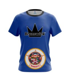 Brunswick Minnesota Flag CoolWick Bowling Jersey