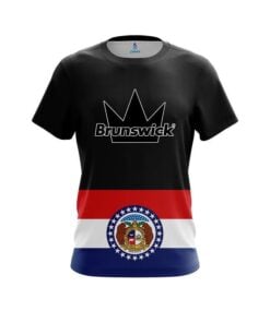 Brunswick Missouri Flag CoolWick Bowling Jersey