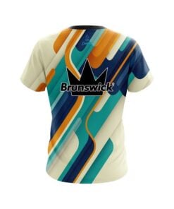Alternative view of Brunswick Modern Stripe CoolWick Bowling Jersey