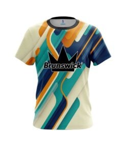 Brunswick Modern Stripe CoolWick Bowling Jersey