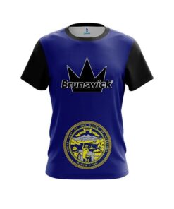 Brunswick Nebraska Flag CoolWick Bowling Jersey