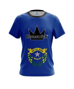 Brunswick Nevada Flag CoolWick Bowling Jersey