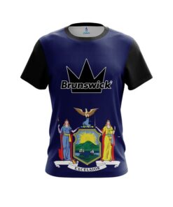 Brunswick New York Flag CoolWick Bowling Jersey