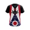 Brunswick Ohio Flag CoolWick Bowling Jersey - Image 2