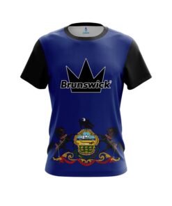 Brunswick Pennsylvania Flag CoolWick Bowling Jersey
