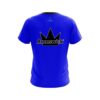 Brunswick Plain Blue CoolWick Bowling Jersey - Image 2