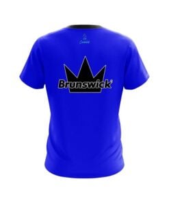 Alternative view of Brunswick Plain Blue CoolWick Bowling Jersey