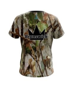 Alternative view of Brunswick Real Time Camo CoolWick Bowling Jersey