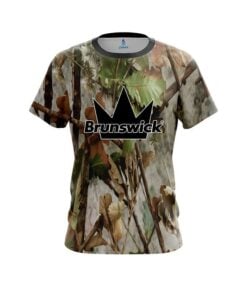 Brunswick Real Time Camo CoolWick Bowling Jersey