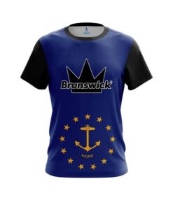 Brunswick Rhode Island Flag CoolWick Bowling Jersey