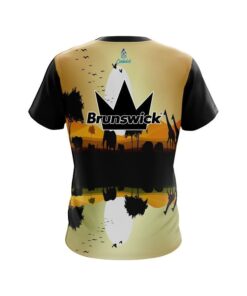 Alternative view of Brunswick Wondering Sahara CoolWick Bowling Jersey