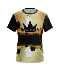 Brunswick Wondering Sahara CoolWick Bowling Jersey