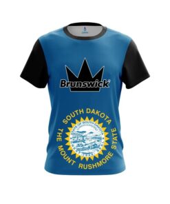Brunswick South Dakota Flag CoolWick Bowling Jersey