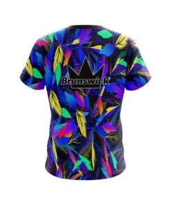 Alternative view of Brunswick Neon Leafs CoolWick Bowling Jersey