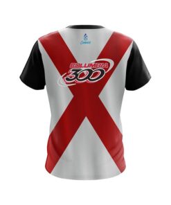 Alternative view of Columbia 300 Alabama Flag CoolWick Bowling Jersey