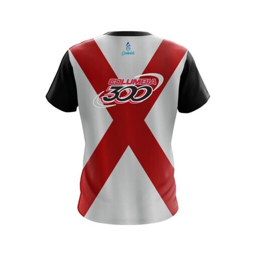 Columbia 300 Alabama Flag CoolWick Bowling Jersey - Image 2