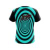 Columbia 300 Aqua Swirl CoolWick Bowling Jersey - Image 2