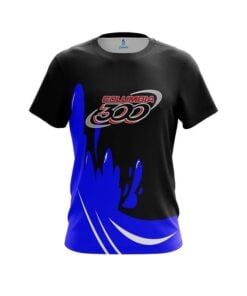 Columbia 300 Blue Splash CoolWick Bowling Jersey