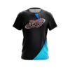 Columbia 300 Carbon Aqua Swirl CoolWick Bowling Jersey