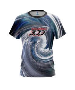Columbia 300 Cloudy Vortex CoolWick Bowling Jersey