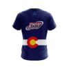 Columbia 300 Colorado Flag CoolWick Bowling Jersey - Image 2