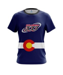 Columbia 300 Colorado Flag CoolWick Bowling Jersey