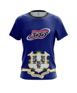Columbia 300 Connecticut Flag CoolWick Bowling Jersey