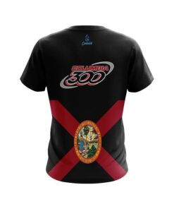Alternative view of Columbia 300 Florida Flag CoolWick Bowling Jersey