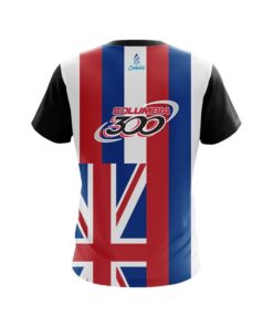 Alternative view of Columbia 300 Hawaii Flag CoolWick Bowling Jersey