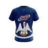 Columbia 300 Louisiana Flag CoolWick Bowling Jersey - Image 2