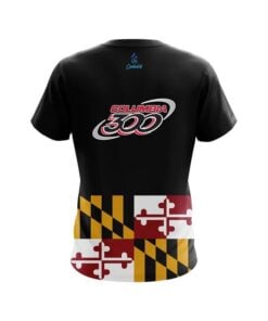 Alternative view of Columbia 300 Maryland Flag CoolWick Bowling Jersey