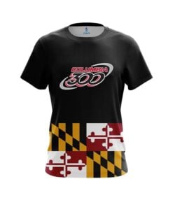 Columbia 300 Maryland Flag CoolWick Bowling Jersey