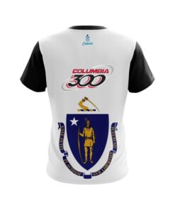 Alternative view of Columbia 300 Masssachucets Flag CoolWick Bowling Jersey
