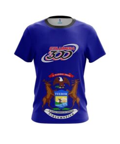 Columbia 300 Michigan Flag CoolWick Bowling Jersey