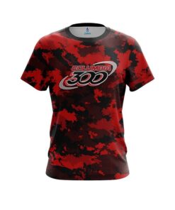 Columbia 300 Military Red CoolWick Bowling Jersey