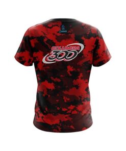 Alternative view of Columbia 300 Military Red CoolWick Bowling Jersey