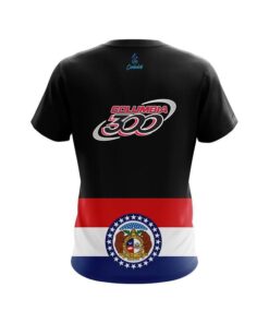 Alternative view of Columbia 300 Missouri Flag CoolWick Bowling Jersey