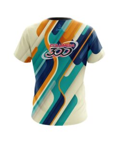 Alternative view of Columbia 300 Modern Stripe CoolWick Bowling Jersey