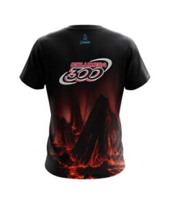 Alternative view of Columbia 300 Molten Volcano CoolWick Bowling Jersey