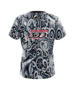 Alternative view of Columbia 300 Nautical CoolWick Bowling Jersey